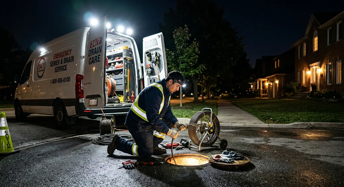 Clogged Drain Repair in Orange City, IA